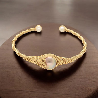 "Opulent Pearl Bracelet - JPSEP-24-255 - Click here to View more details about this Product